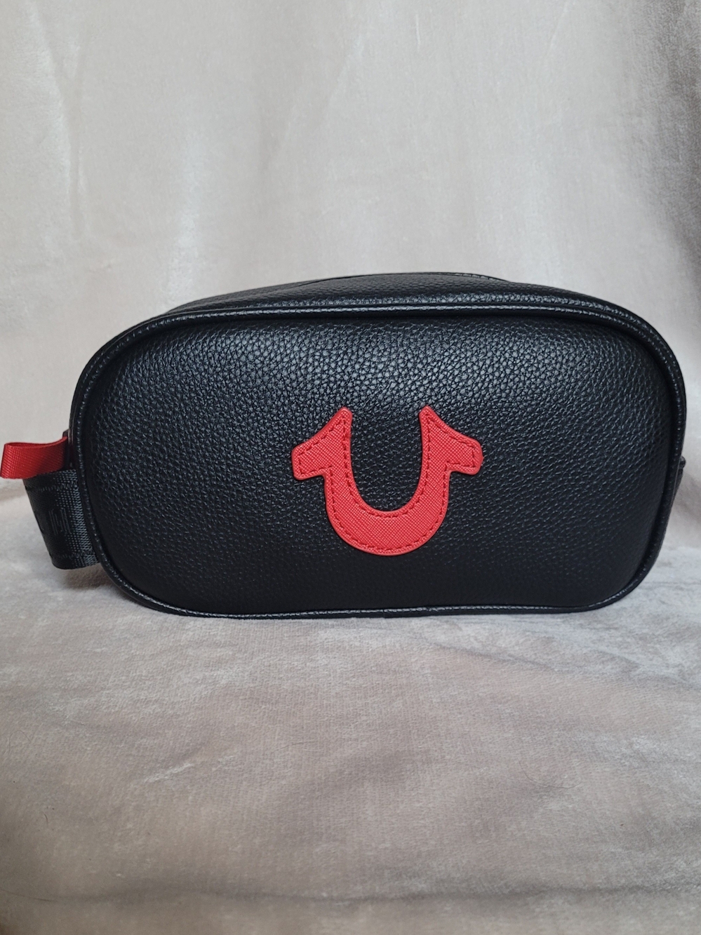 EUC True Religion Black Toiletry Bag - Dopp Kit